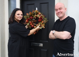 R&oacute;is&iacute;n Connolly and Stephen Doherty at their new home in Garra&iacute; na S&aacute;il&iacute;, Letteragh Road, Galway. Photo: Mike Shaughnessy