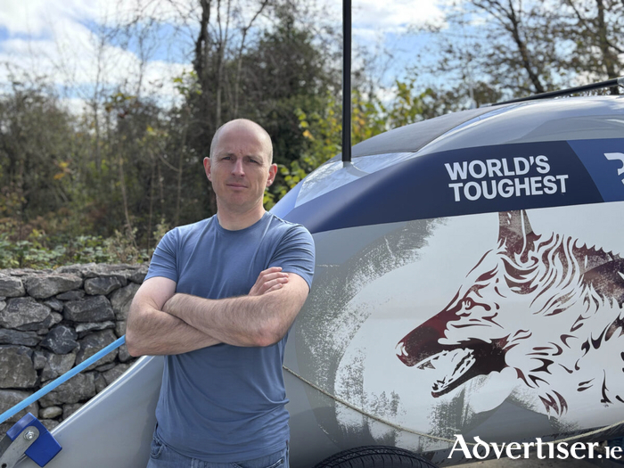 Galway businessman Daragh MacLoughlin says he was motivated to take on the World's Toughest Row to push the boundaries – but also to help EB charity Debra and Dogs for the Disabled. The public can donate at: idonate.ie/fundraiser/thejasper Picture: Daragh MacLoughlin.