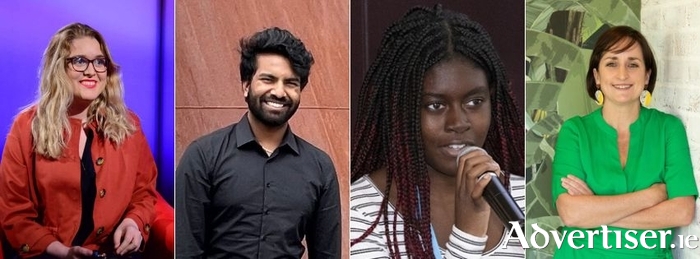 From left: Edel Ni Churraoin, Sai Gujulla, Bel Aghedo and Ruth Hegarty.