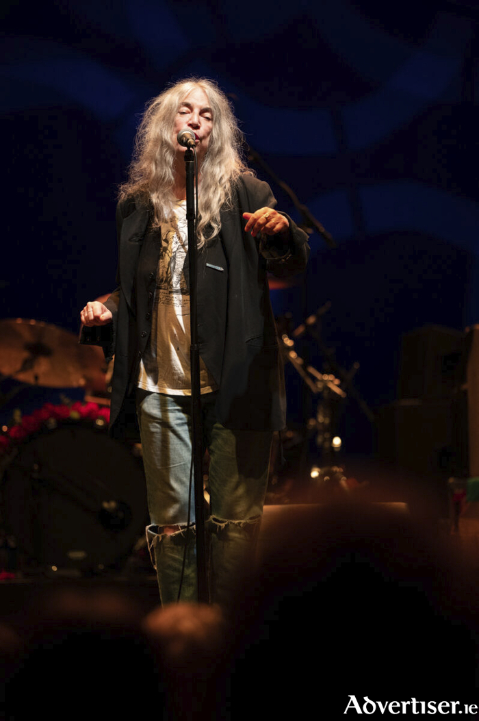 Patti Smith. Pic by Tom Dupont.
