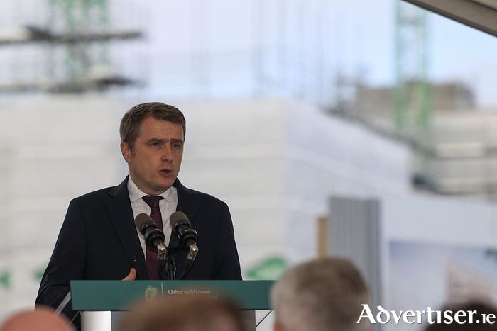 Minister for Housing James Browne. This week his department wrote to landlords requesting they pause evictions.