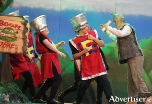 Clarin College TY students performing &#039;Shrek Junior&#039;.