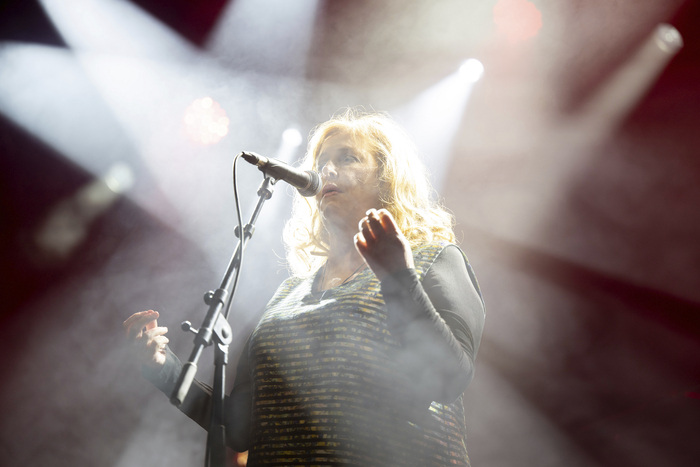 Mary Coughlan filled GIAF's Heineken Big Top at Fisheries Fields in July. (Photo: Andrew Downes, Xposure).