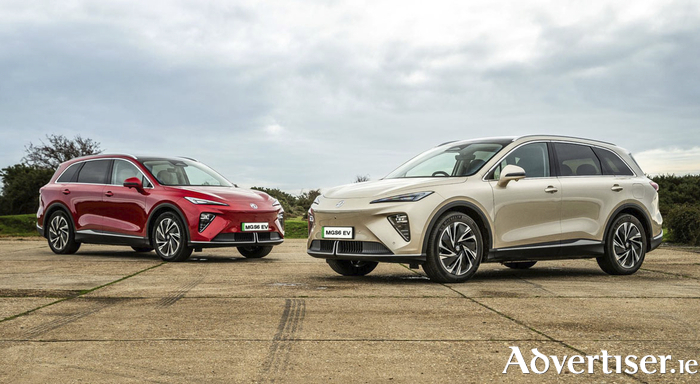 Irish pricing for the new MGS6 EV will be made available closer to launch.