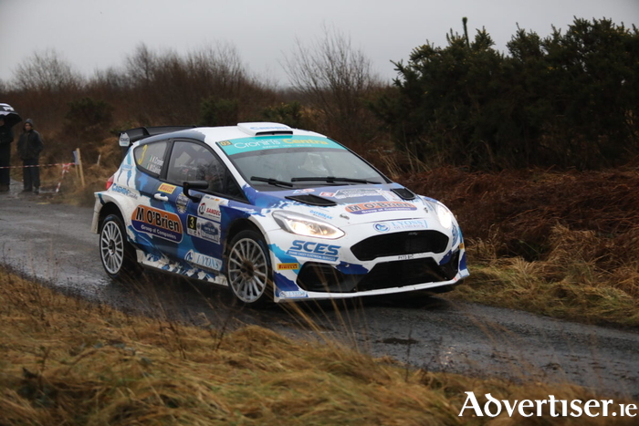 2024 Galway International Rally winners Keith Cronin and Mikie Galvin. (Photo: Kevin O'Driscoll)
