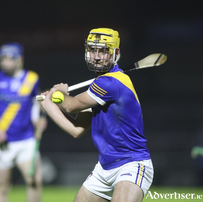 Loughrea&rsquo;s Tiernan Killeen in action from the Forvis Mazars Galway Hurling Senior Club final against St Thomas&rsquo; at Pearse Stadium. (Photo: Mike Shaughnessy)