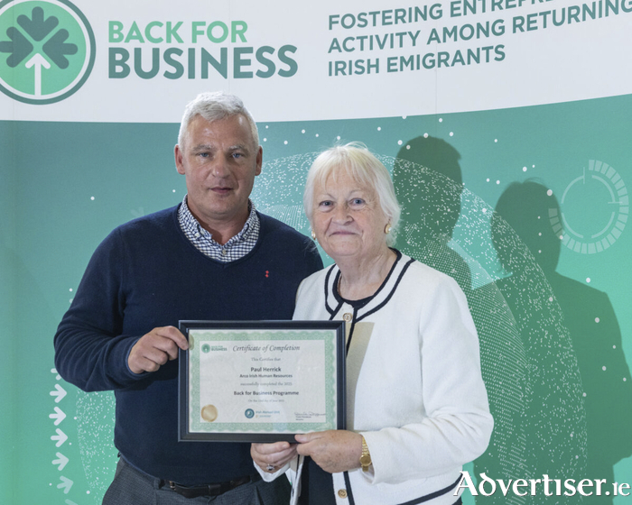 Paul Herrick, Arco Irish Human Resources , Galway and Paula Fitzsimons