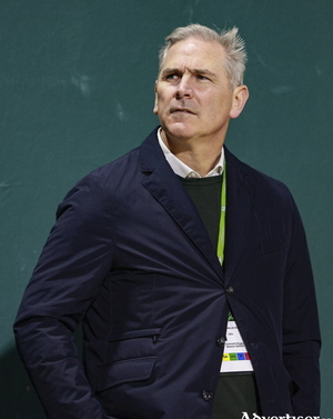 Connacht chief executive Willie Ruane during the United Rugby Championship match between Connacht and Vodacom Bulls at Dexcom Stadium in Galway. (Photo by Thomas Flinkow/Sportsfile)