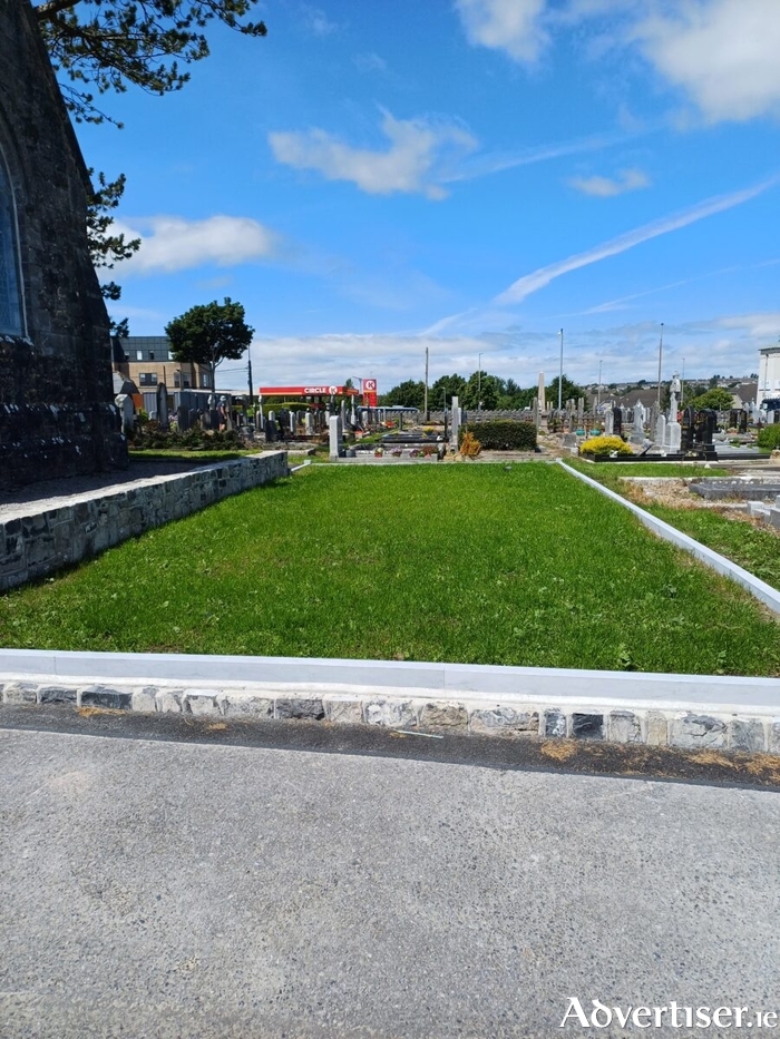 The new Leaba na Leana&iacute; plot at Bohermore Cemetery.