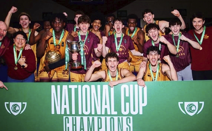 The U20 National Cup-winning Titans team. (Photo: Titans Basketball Club Facebook)