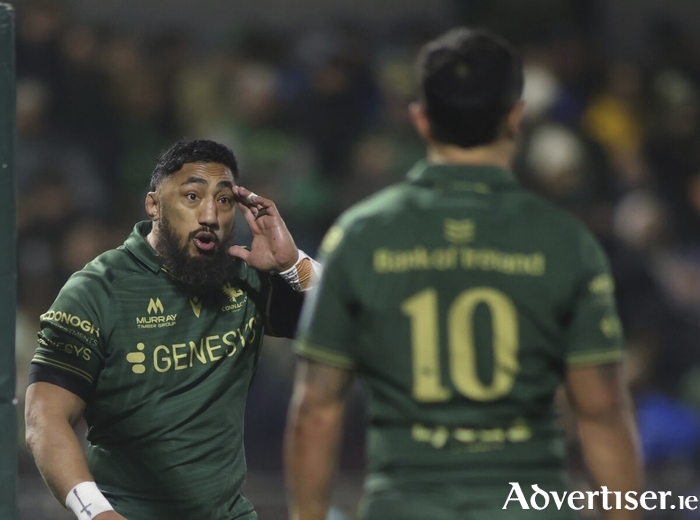 Connacht's Bundee Aki has been dropped from Ireland's Six Nations squad due to "disciplinary reasons". Aki had been involved in a number of altercations with match officials against Leinster last Saturday. The decision comes just seven days before Ireland's Six Nations opener against France. (Photo: Mike Shaughnessy)