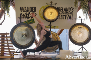 KellyAnn Sweeney leading a Yin Logo session at the Wander Wild Festival Wellness Village on the grounds of Killarney House &amp; Gardens in Killarney National Park. The annual adventure and wellness festival concludes on Sunday night.