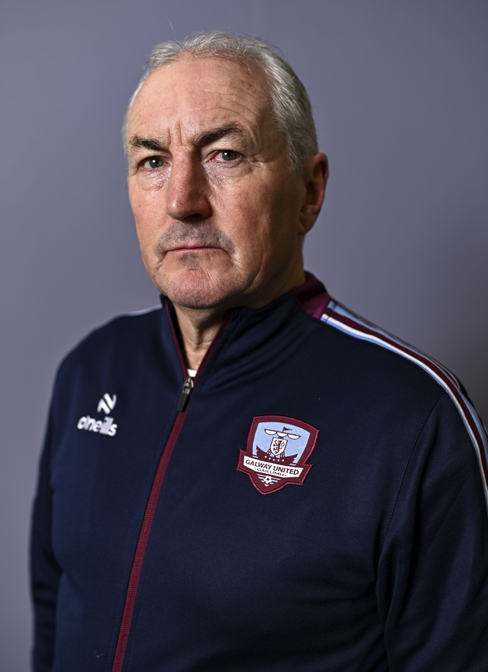 Manager John Caulfield during a Galway United squad portraits session at Galway United FC Shop in Galway. (Photo by Ben McShane/Sportsfile)