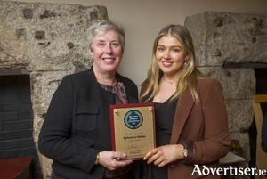 Marguerite Foyle and Jessica Joyce of Kylemore Abbey, which received a Merit in the Visitor Experience category.