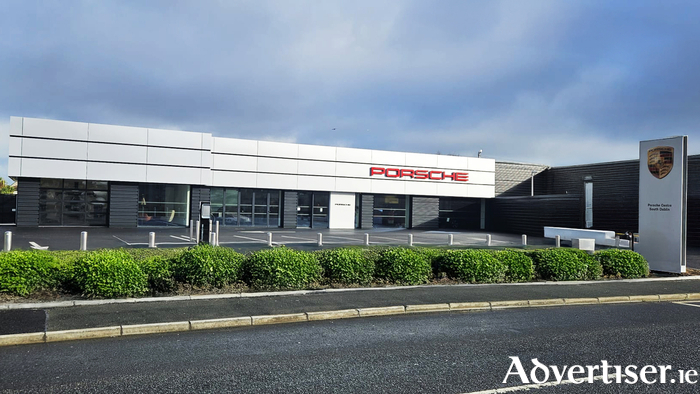 The new Porsche dealership is located in D&uacute;n Laoighre, Dublin.