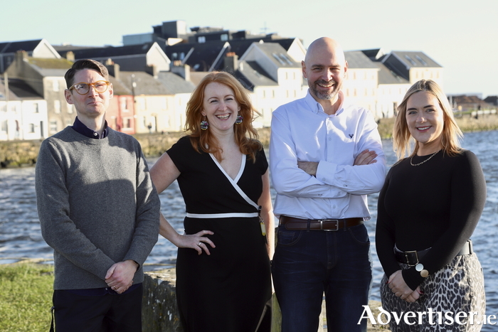 From left: Mark Walsh, Director of Engineering; Siobh&aacute;n Dervan, Director of Engineering; Stephanus Meiring MD and VP Engineering; Niamh Rooney HR Business Partner.