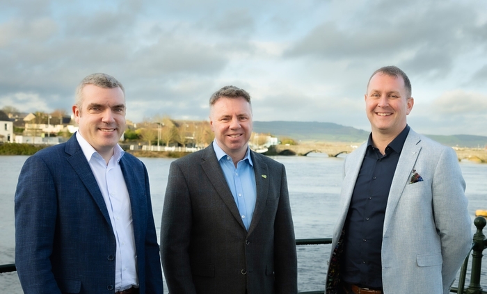 Joe Higgins, John Cleary & Alan Coyne. 