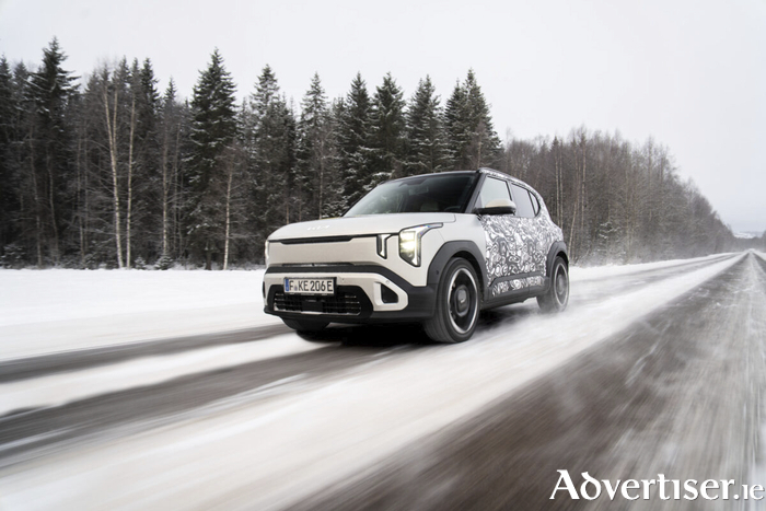 The Kia EV2 completed the test in Norway, where temperatures are currently dropping to -21&deg;C.