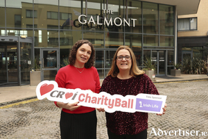 Pictured at the launch of the 2026 Cro&iacute; Charity Gala Ball, sponsored by Irish Life, which will take place on Friday, March 20th, at The Galmont Hotel are Edel McDermott, Key Account Manager, Employer Solutions, Irish Life, and Christine Flanagan, Director of Fundraising, Cro&iacute;.