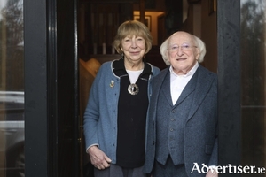 Sabina and Michael D Higgins at their Galway home, Aimhirgin. (Photo: Mike Shaughnessy)