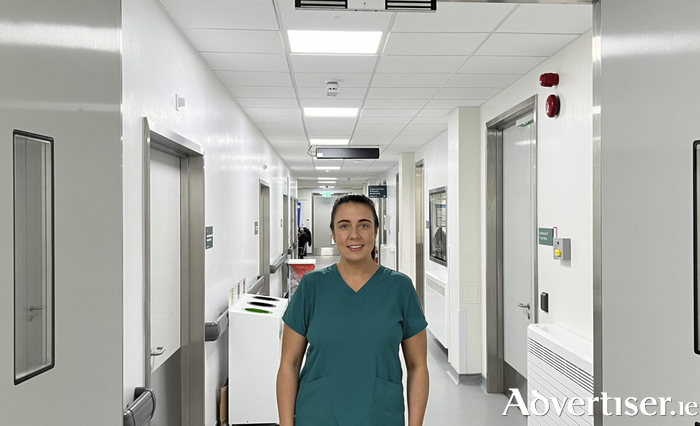 Sarah Ennis, newly appointed Advanced Nurse Practitioner in Oncology at Portiuncula University Hospital.