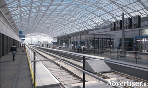 How Ceannt Station will look upon completion later this summer.