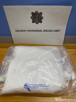 The suspected ketamine was found in a vehicle stopped by Garda&iacute; on B&oacute;thar na dTreabh.
