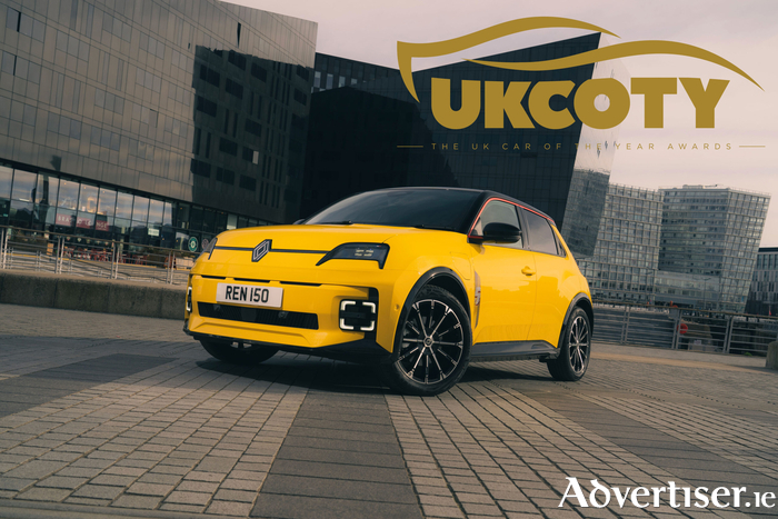 The Renault 5 E-Tech was also named Irish Car of the Year for 2026.