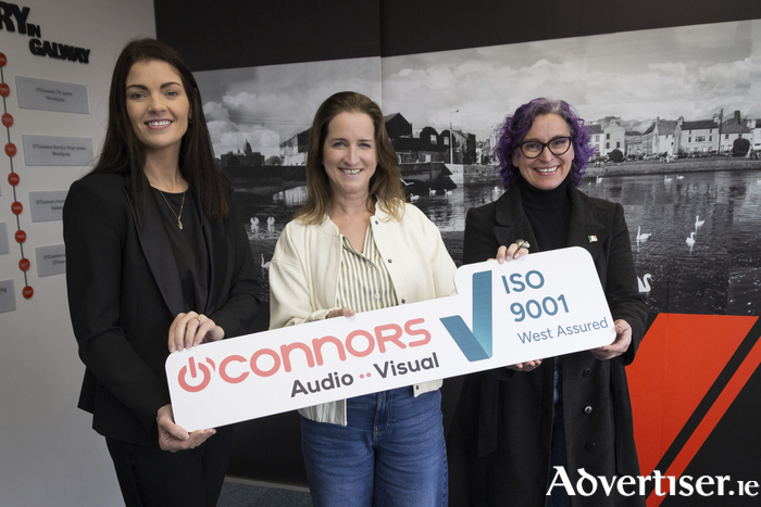 Edel Murphy, West Assured,  Nicola O&rsquo;Connor and Nadine Gregory Leleux of O&rsquo;Connors Audio Visual.