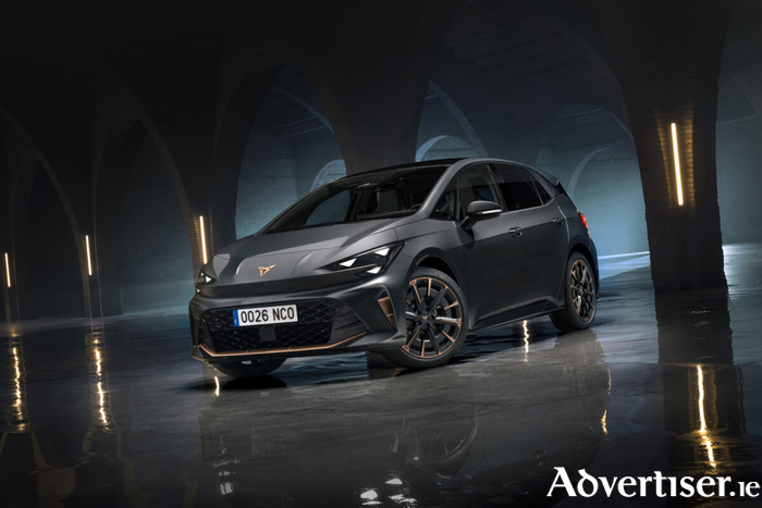 Irish pricing for the new Cupra Born will be confirmed closer to launch.