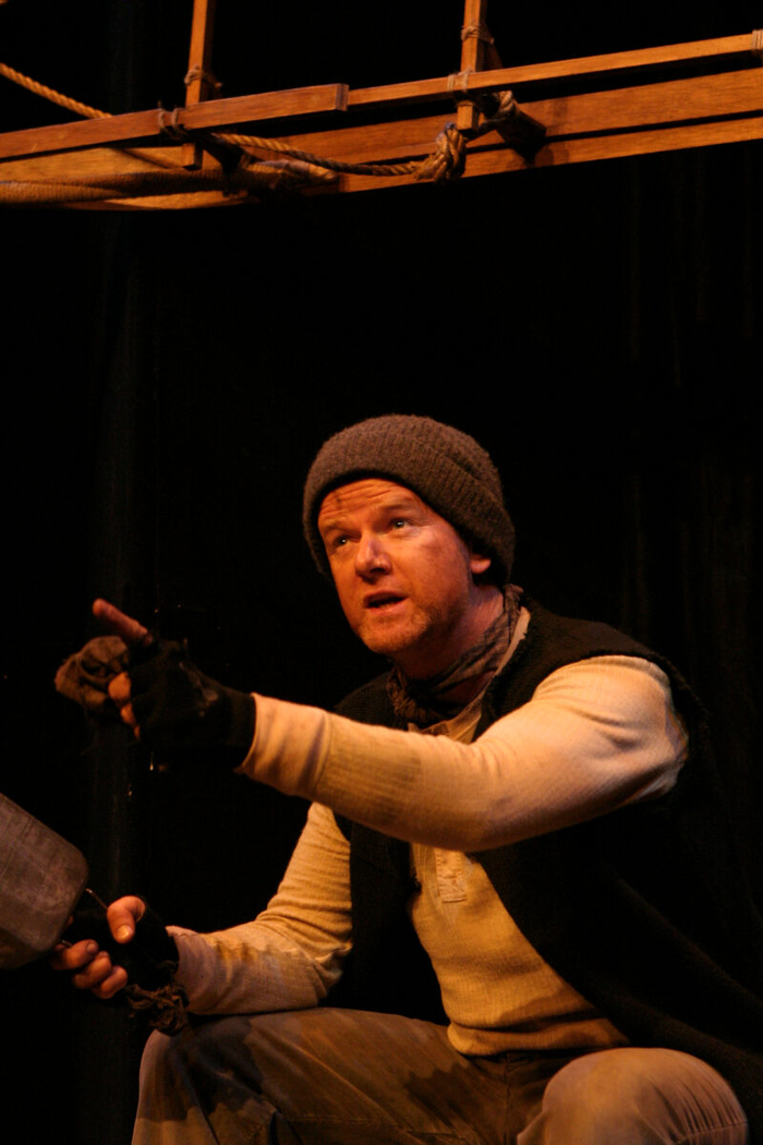 Aidan Dooley as explorer Tom Crean