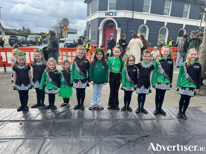 Dancers from the Coleman School of Dance who will take part in the Headford festivities.