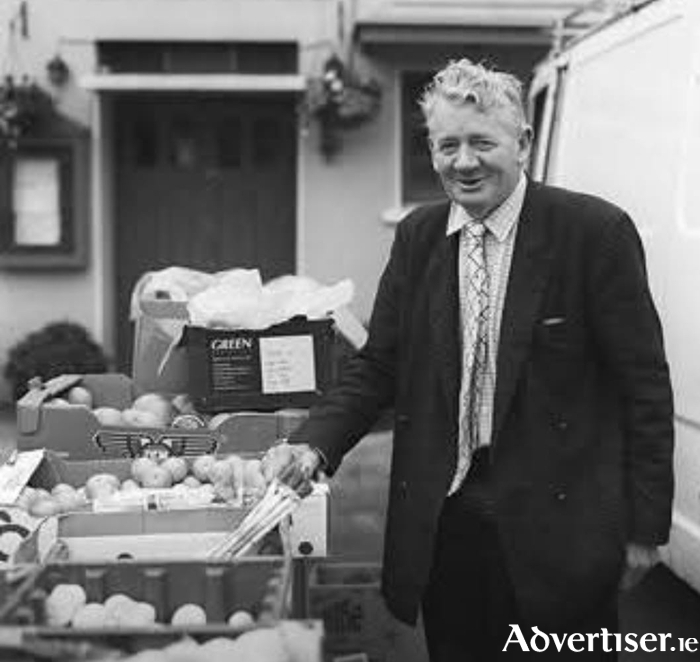 King of markets, Michael Staunton, about 1970.
