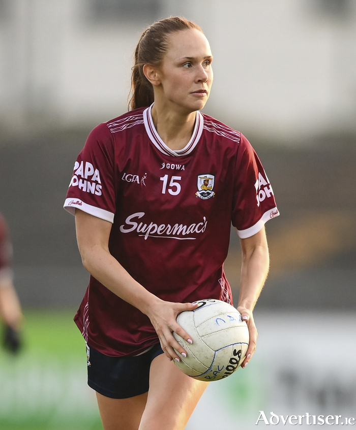 Olivia Divilly of Galway during the Lidl Ladies National Football League Division 1 Round 6 match between Galway and Dublin at Tuam Stadium in Tuam, Galway. (Photo by Stephen McCarthy/Sportsfile)