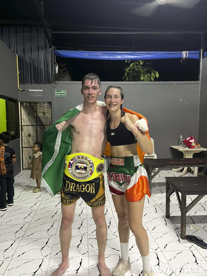 Corey O'Malley and Giulia Comini will take to the ring this Saturday at the Ardilaun Hotel.