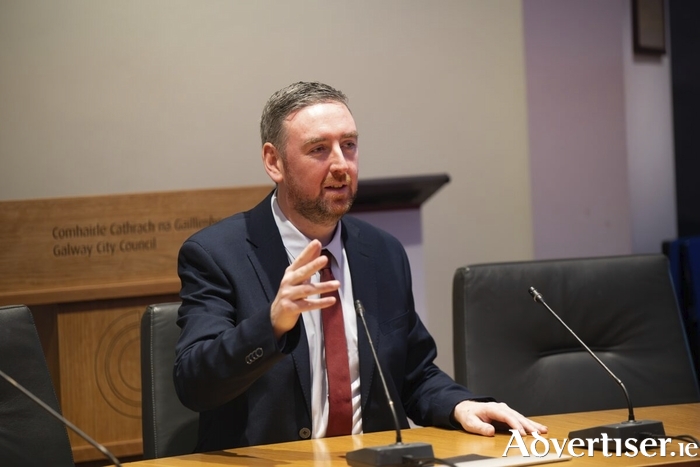 Galway West Independent candidate Mike Cubbard. Photo: Paddy Finn.