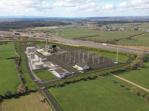 Image of the proposed Cashla Peaker Plant taken from Bord G&aacute;is Energy's website. 