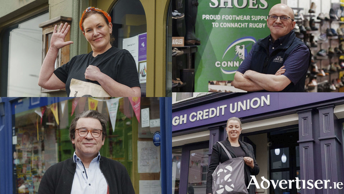 Jess Murphy - Kai Restaurant, Rochie Tynan - Logues Shoes, Vinny Browne - Charlie Byrnes and Lisa Stewart - Claddagh Credit Union are Friends of the Festival
