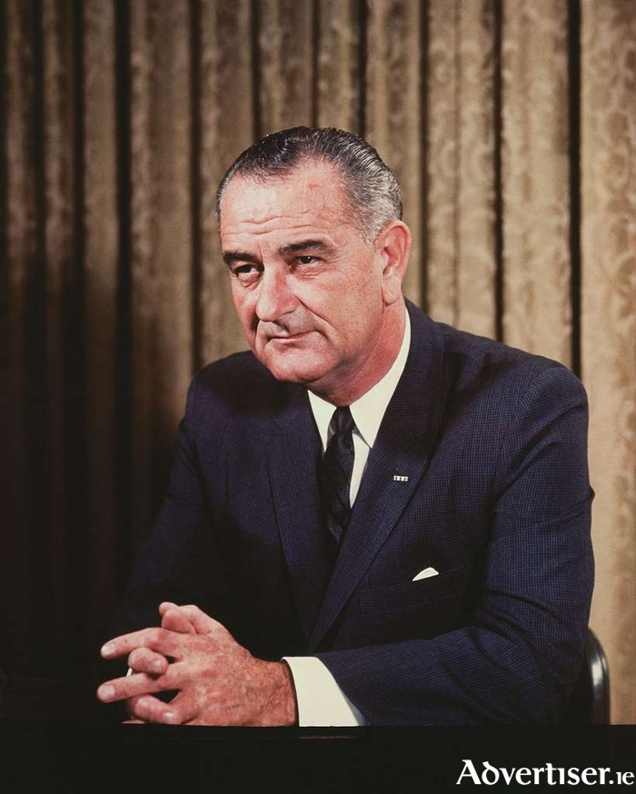 Lyndon B Johnson, the 36th President of the United States, had Galway roots.