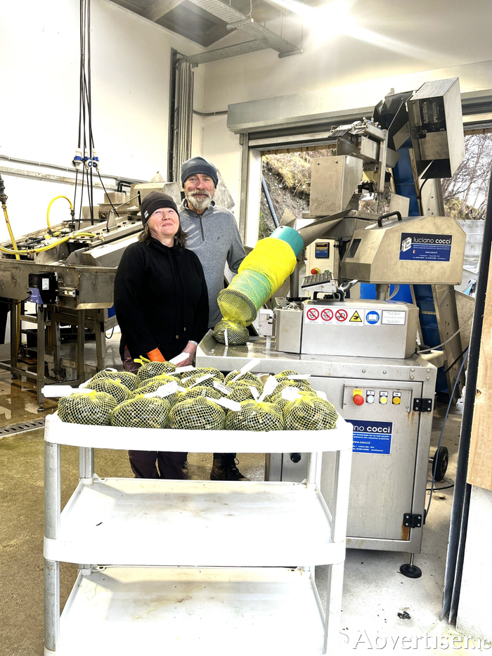 Owners of Killary Fjord Shellfish Simon Kennedy and Kate O&rsquo;Connor