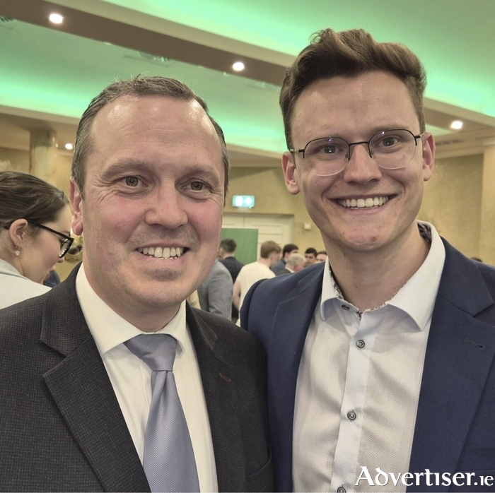 Galway's Fianna F&aacute;il TDs John Connolly and Albert Dolan.