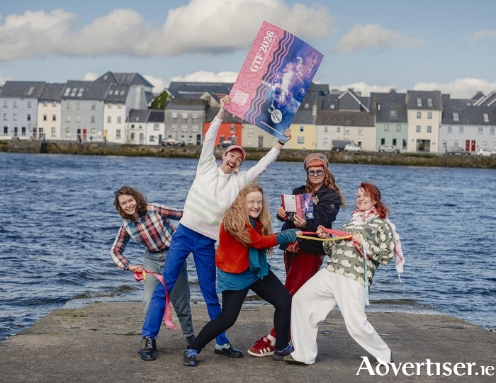 Rapha&euml;l Adams, Emily White.Jenny Macdonald, Ciara Moloughney and Jenni Nikinmaa at Galway Theatre Festival.
Photo: Ciar&aacute;n
MacChoncarraige.