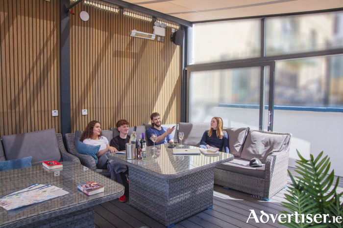 Chill Out Room at the Dawson Hostel Galway.