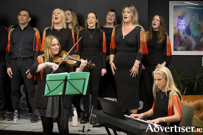 The Vocal Ponies performing at last year&rsquo;s Galway Climate Festival.