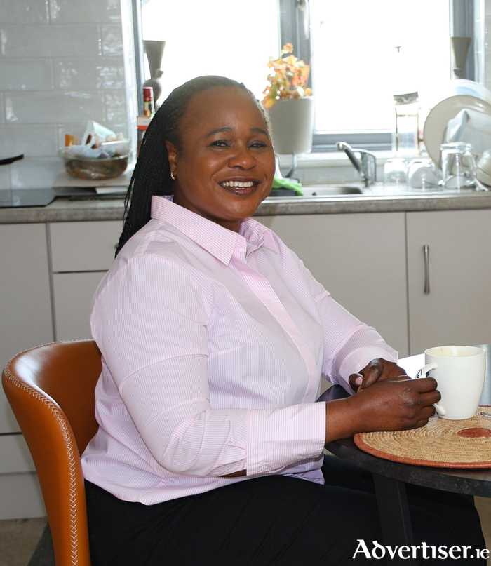 Cllr Helen Ogbu, Labour Party candidate in the upcoming by-election, at home in Rahoon. Photo: Mike Shaughnessy
