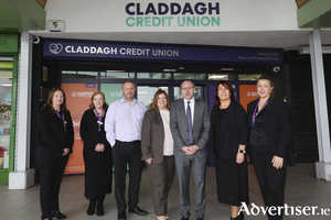The visit of Minister of State at the Department of Finance with special responsibility for Financial Services, Credit Unions and Insurance, Robert Troy to Claddagh Credit Union on Thursday. Photo: Mike Shaughnessy