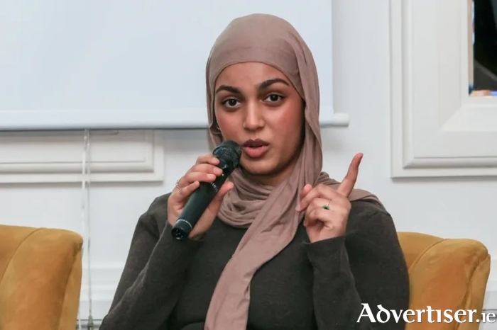 Malaika Arfan, a Civil Engineering student at ATU.