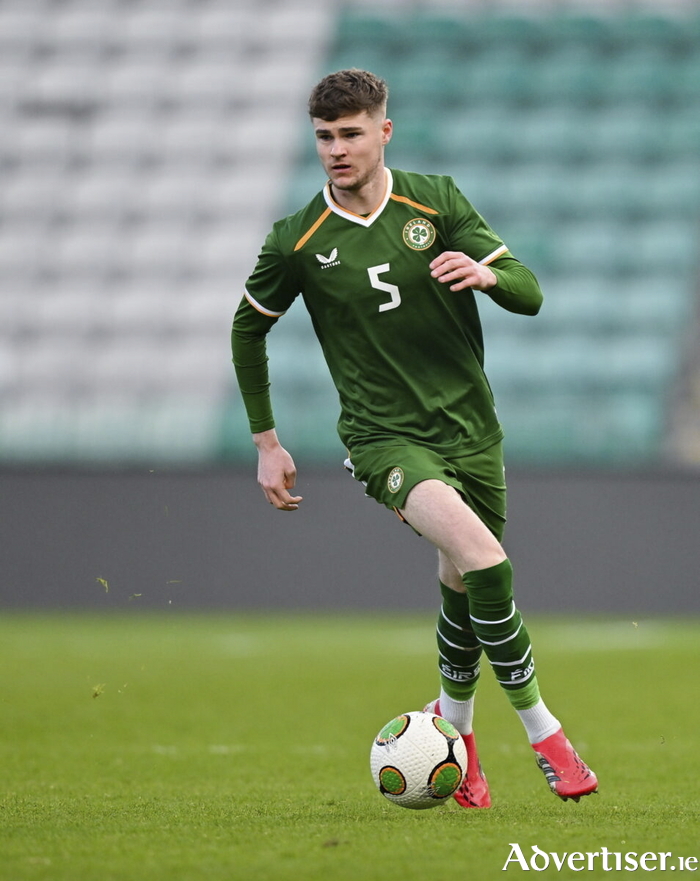 Alex Murphy during the UEFA European U21 Championship qualifier match between Republic of Ireland and Moldova at Tallaght Stadium. (Photo by Sam Barnes/Sportsfile)