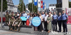  Councillor Mike Cubbard, Mayor of Galway city and partner agencies at launch of Galway Men&rsquo;s Health Week 2026