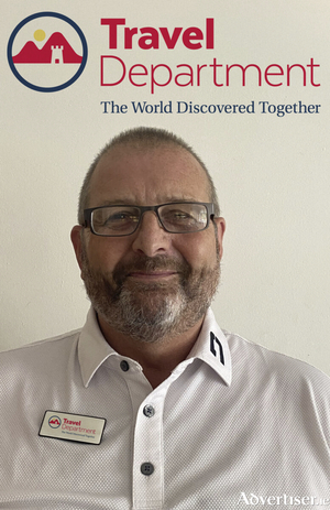 Brian Fulton of the Travel Department